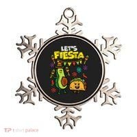 Lets Fiesta Taco Avocado Funny Cinco De Mayo Mexican Party Ornament thumb 0
