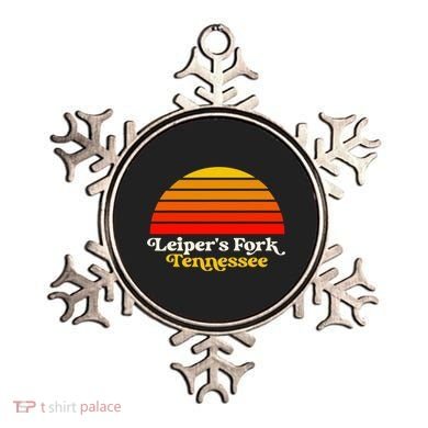 Leiper's Fork Tennessee Retro Sunset Nashville Ornament