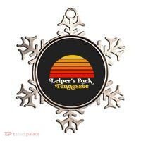 Leiper's Fork Tennessee Retro Sunset Nashville Ornament thumb 0