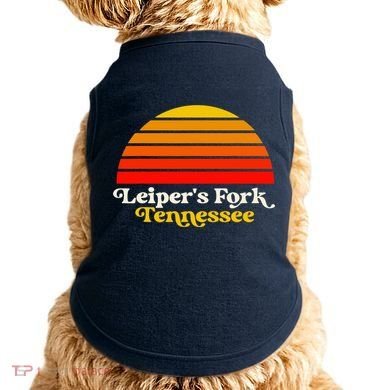 Leiper's Fork Tennessee Retro Sunset Nashville Doggie Tank