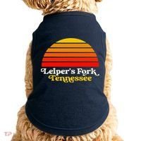 Leiper's Fork Tennessee Retro Sunset Nashville Doggie Tank thumb 0