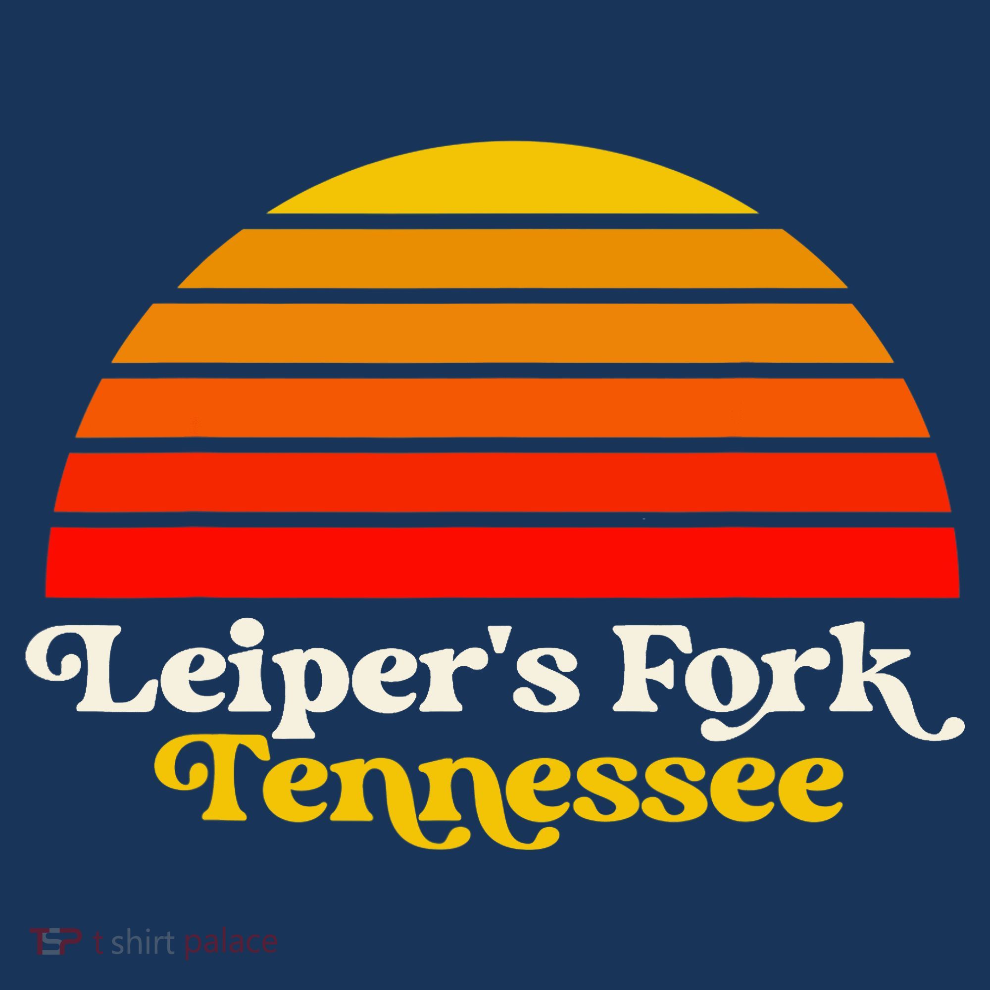 Leiper's Fork Tennessee Retro Sunset Nashville Apron