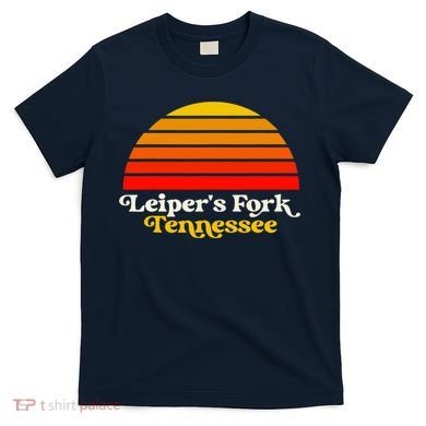Leiper's Fork Tennessee Retro Sunset Nashville T-Shirt