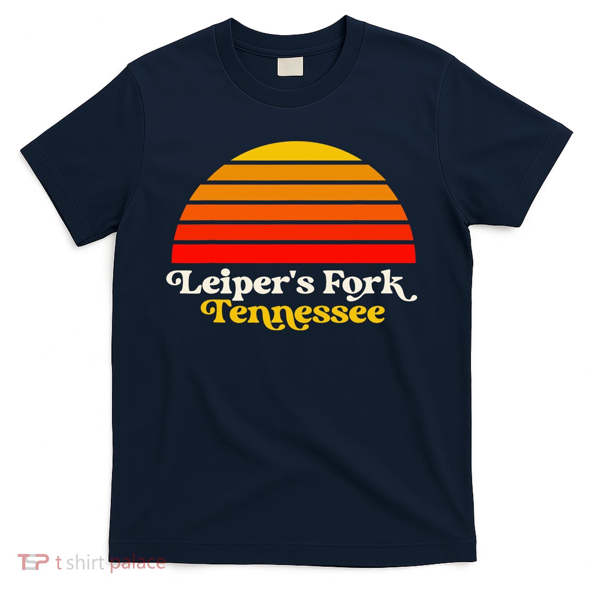 Leiper's Fork Tennessee Retro Sunset Nashville T-Shirt