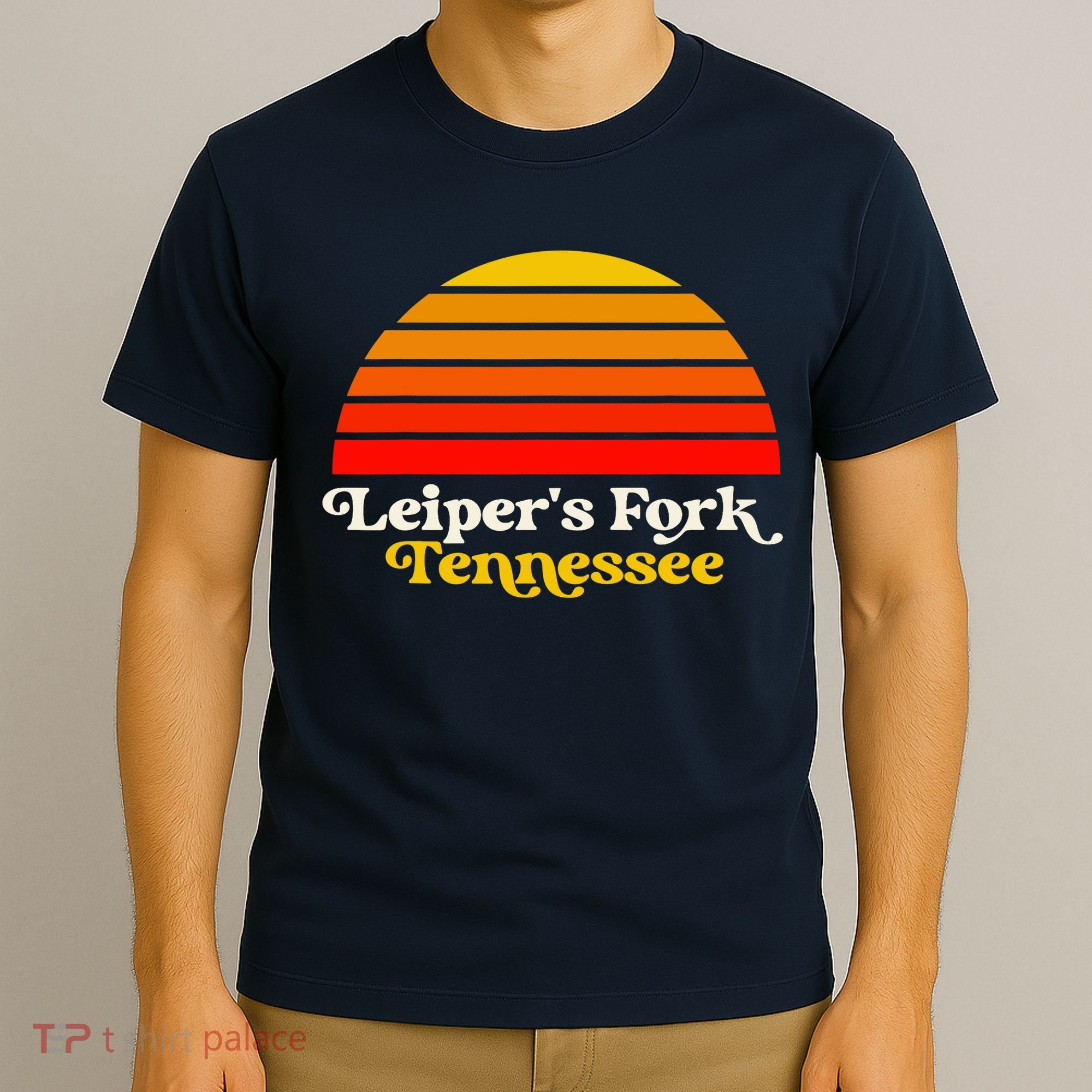 Leiper's Fork Tennessee Retro Sunset Nashville T-Shirt