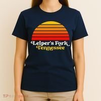 Leiper's Fork Tennessee Retro Sunset Nashville T-Shirt thumb 4