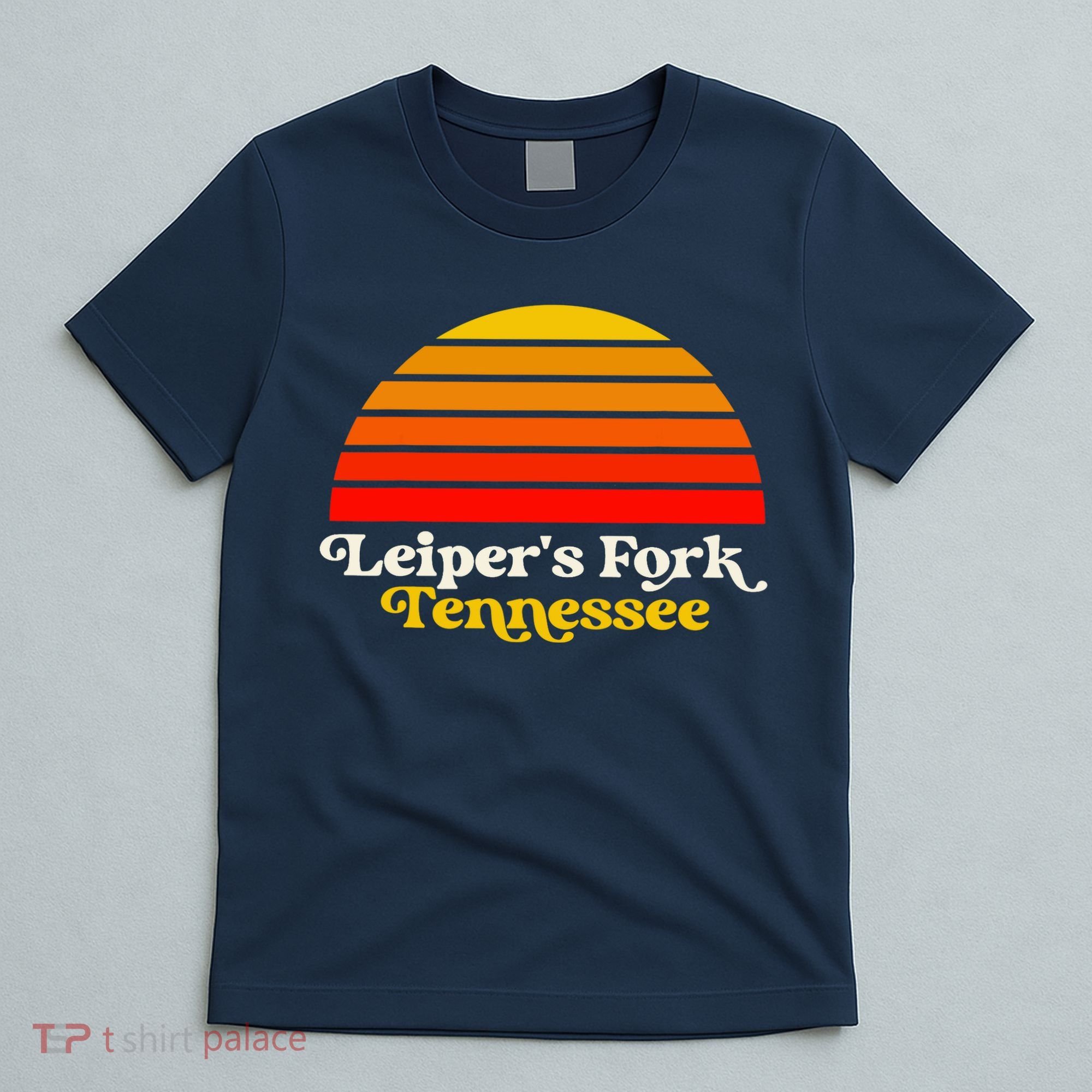 Leiper's Fork Tennessee Retro Sunset Nashville T-Shirt