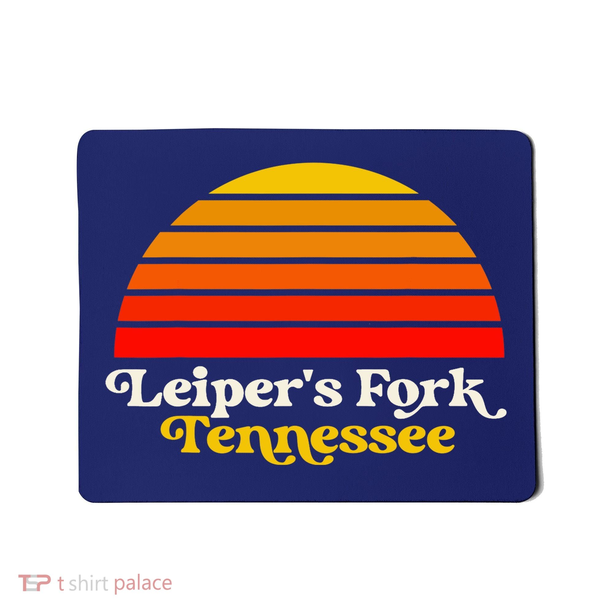 Leiper's Fork Tennessee Retro Sunset Nashville Mousepad
