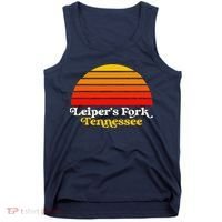 Leiper's Fork Tennessee Retro Sunset Nashville Tank Top thumb 0