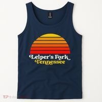 Leiper's Fork Tennessee Retro Sunset Nashville Tank Top thumb 2