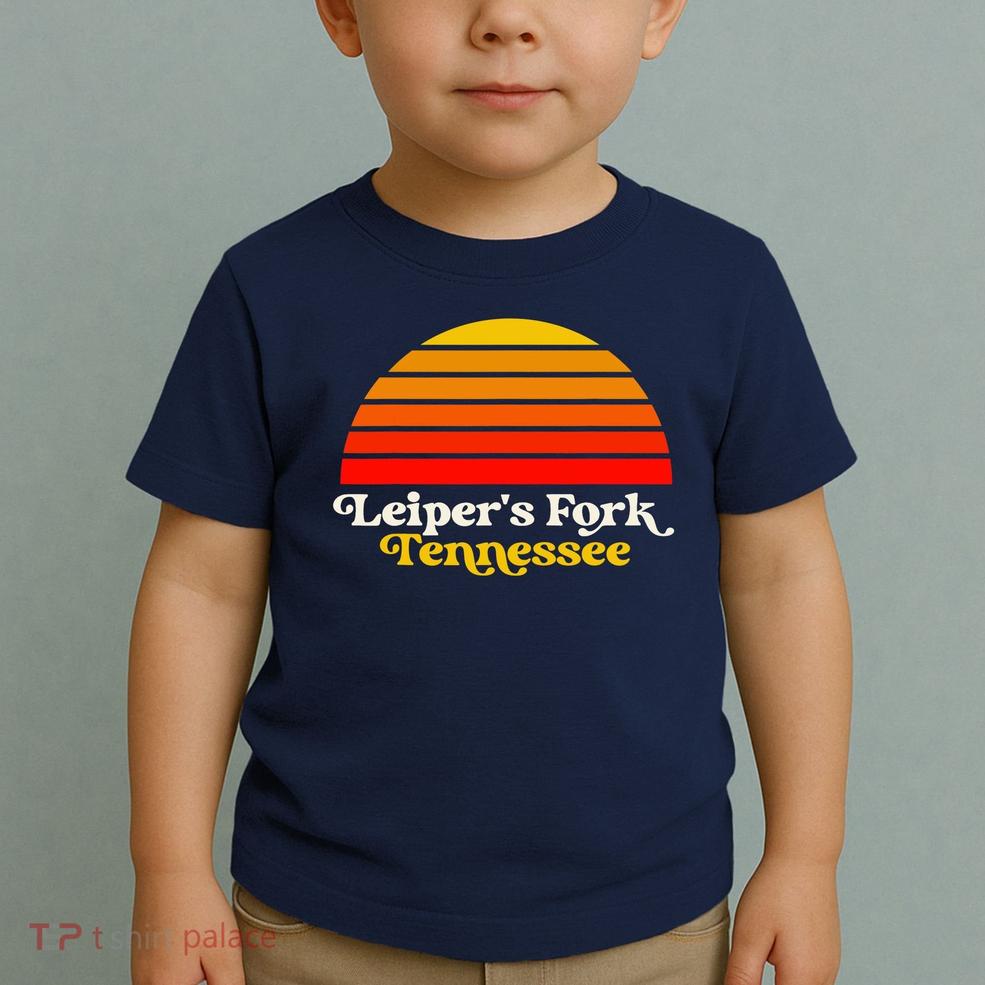 Leiper's Fork Tennessee Retro Sunset Nashville Toddler T-Shirt
