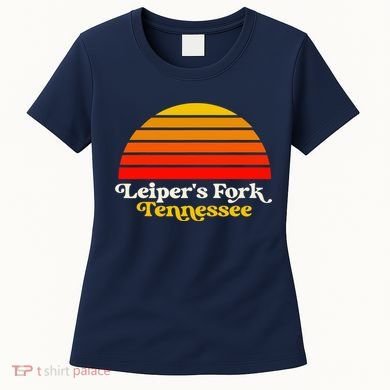 Leiper's Fork Tennessee Retro Sunset Nashville Women's T-Shirt