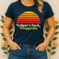Leiper's Fork Tennessee Retro Sunset Nashville Women's T-Shirt thumb 2