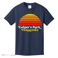 Leiper's Fork Tennessee Retro Sunset Nashville Kids T-Shirt thumb 0