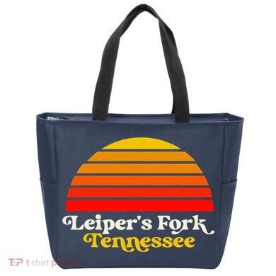 Leiper's Fork Tennessee Retro Sunset Nashville Tote Bag