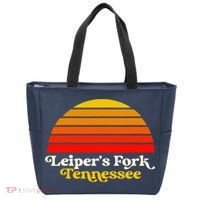 Leiper's Fork Tennessee Retro Sunset Nashville Tote Bag thumb 0