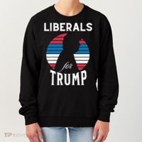Liberals For Trump 2024 Take America Back Election Funny Gift Women's Sweatshirt thumb 0