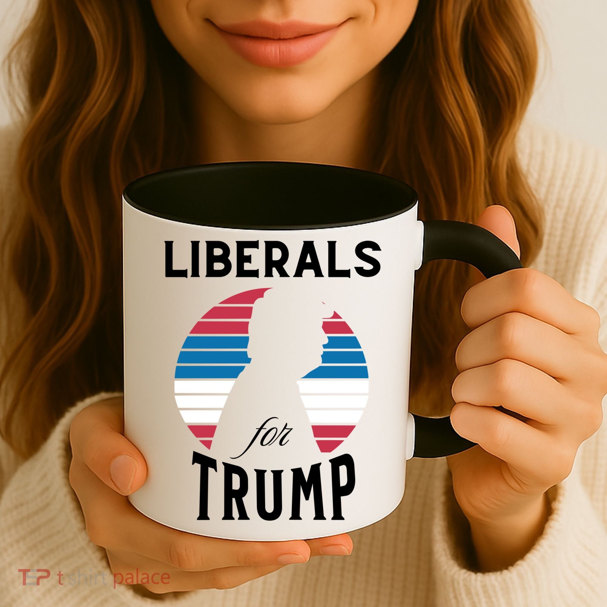 Liberals For Trump 2024 Take America Back Election Funny Gift Coffee Mug