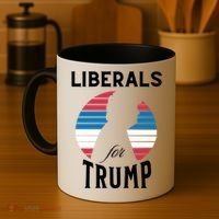 Liberals For Trump 2024 Take America Back Election Funny Gift Coffee Mug thumb 4