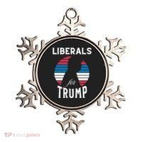 Liberals For Trump 2024 Take America Back Election Funny Gift Ornament thumb 0