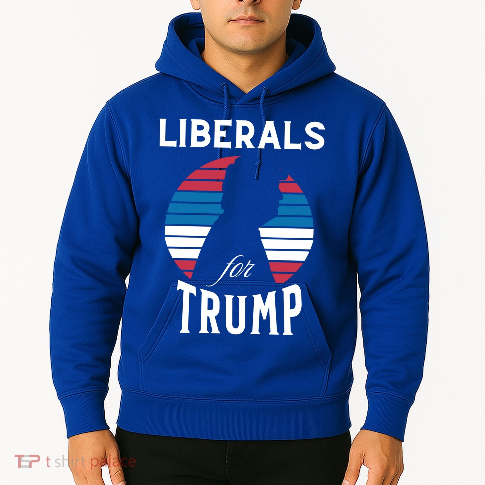 Liberals For Trump 2024 Take America Back Election Funny Gift Hoodie