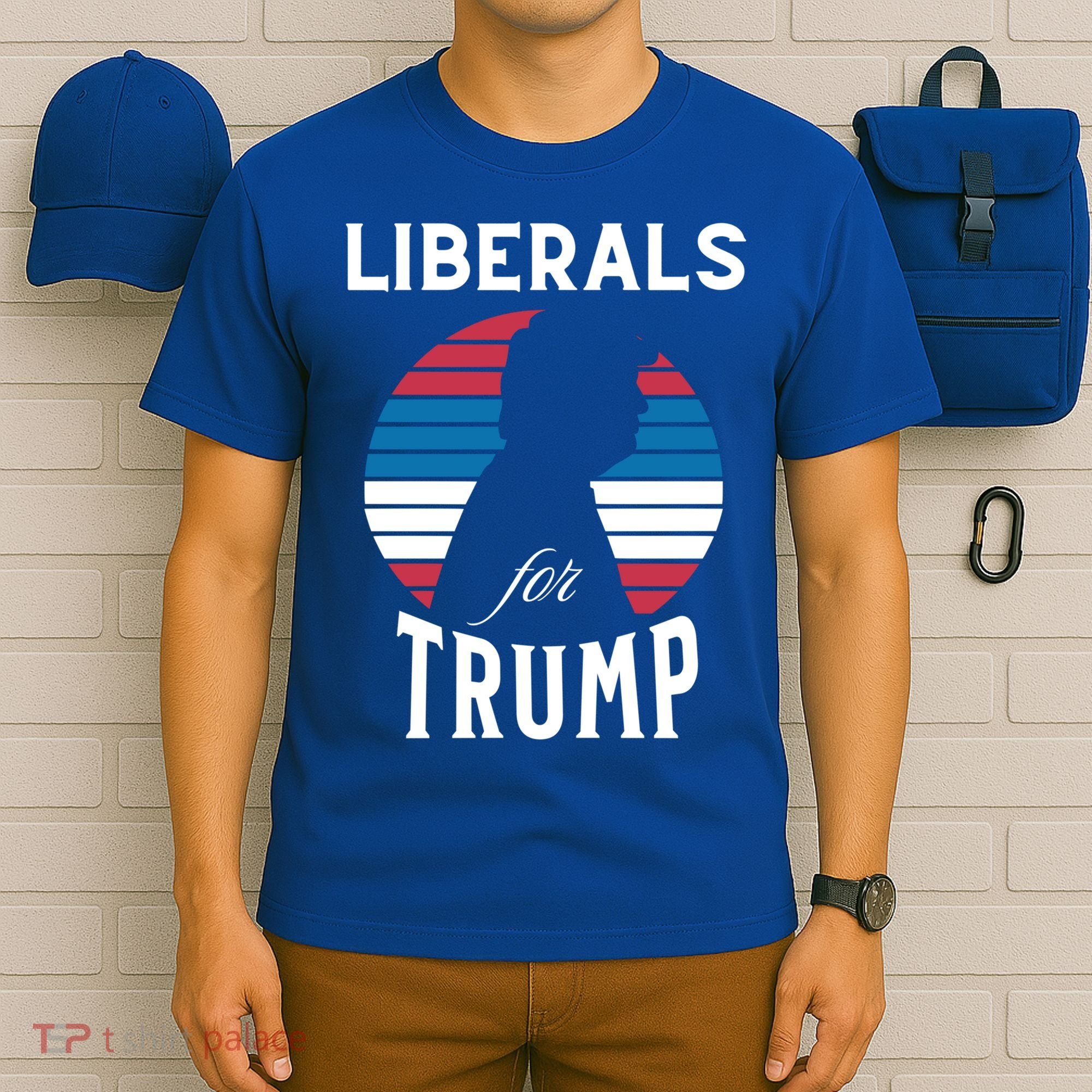 Liberals For Trump 2024 Take America Back Election Funny Gift T-Shirt