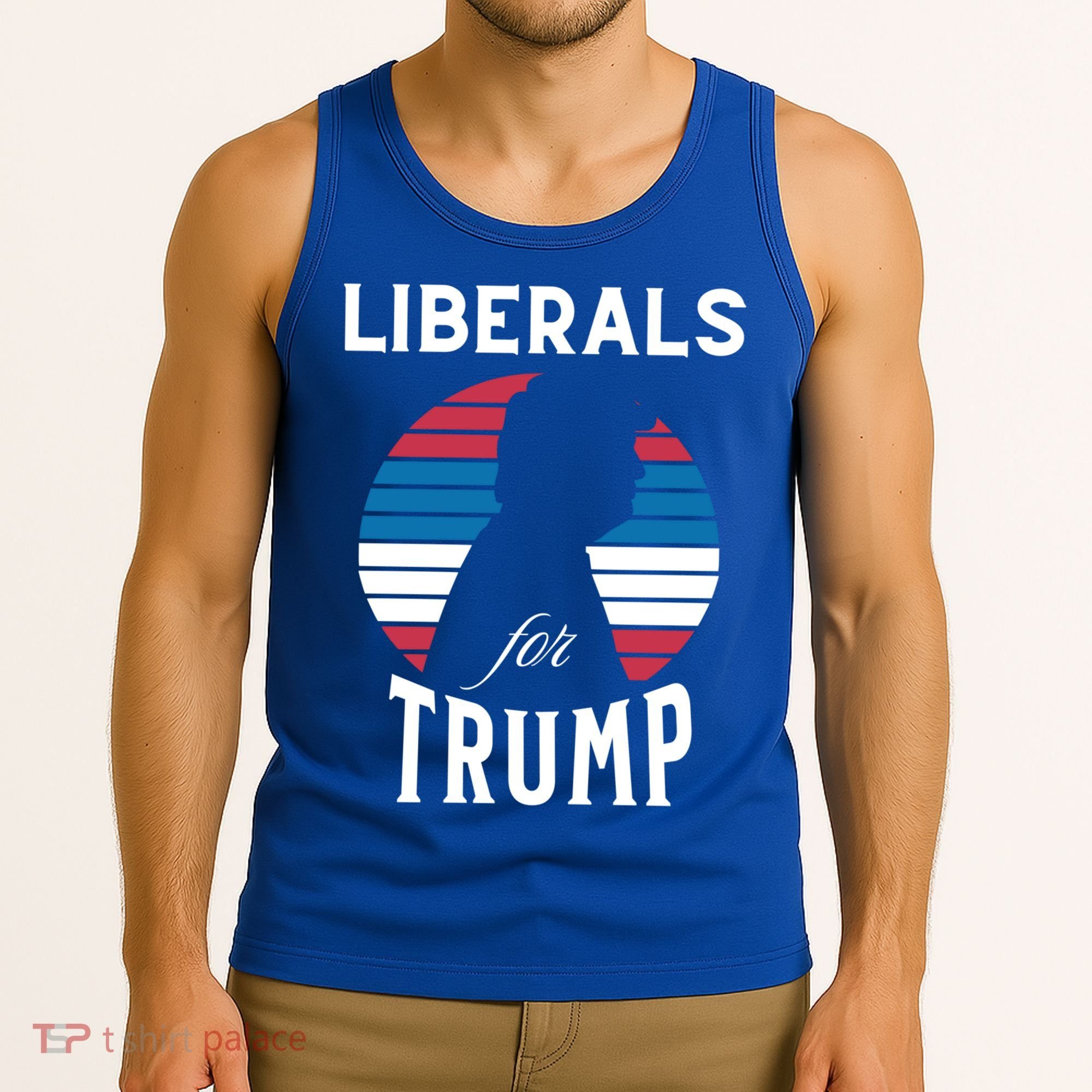Liberals For Trump 2024 Take America Back Election Funny Gift Tank Top