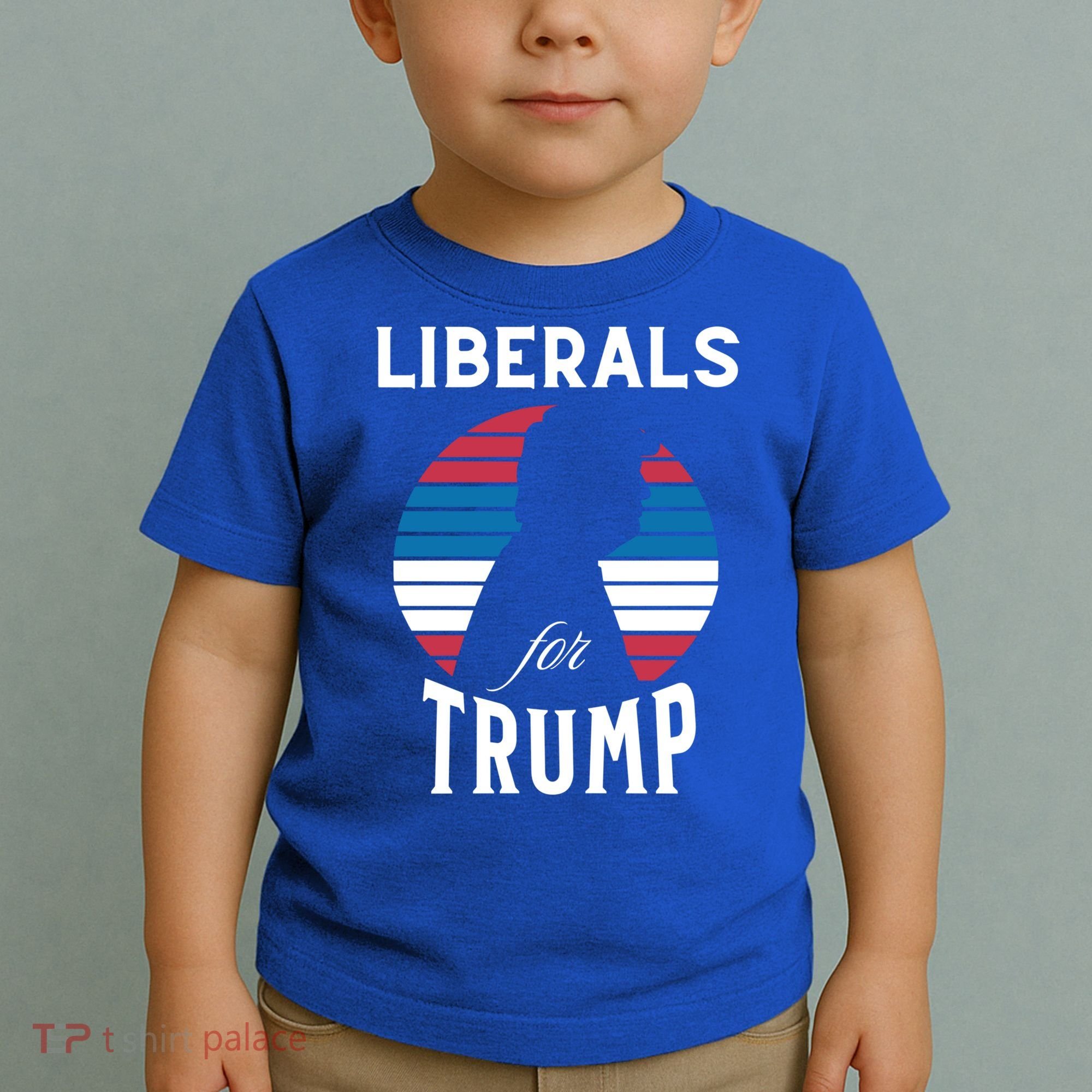 Liberals For Trump 2024 Take America Back Election Funny Gift Toddler T-Shirt