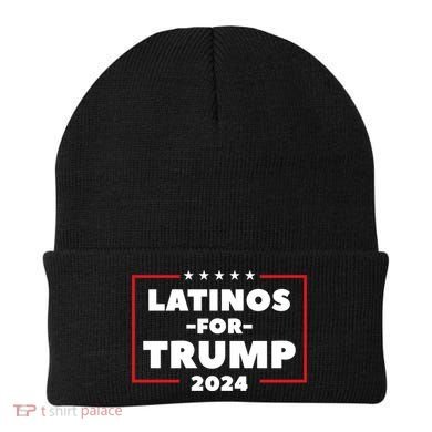 Latinos For Trump 2024 Beanie