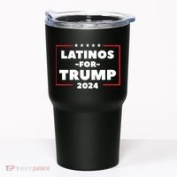 Latinos For Trump 2024 Tumbler thumb 0