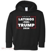 Latinos For Trump 2024 Toddler Hoodie thumb 0