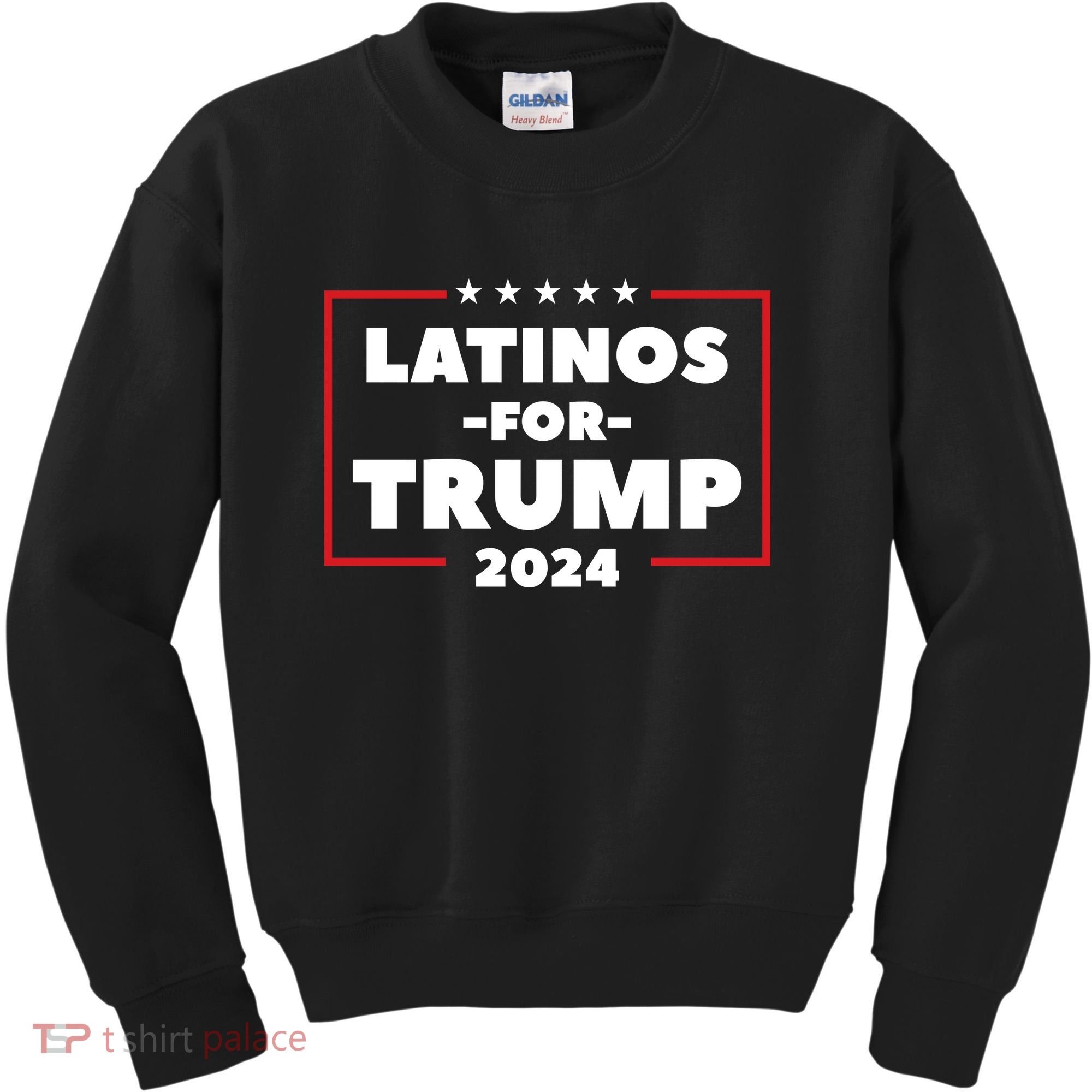 Latinos For Trump 2024 Kids Sweatshirt