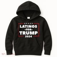 Latinos For Trump 2024 Kids Hoodie thumb 0