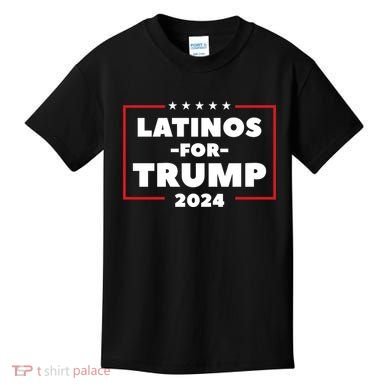 Latinos For Trump 2024 Kids T-Shirt