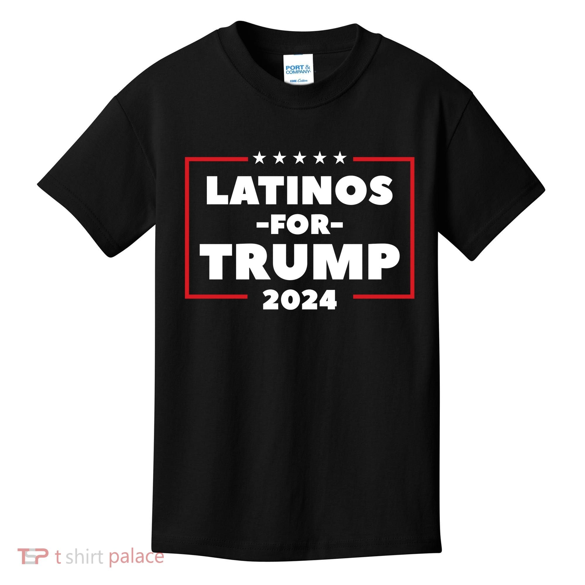 Latinos For Trump 2024 Kids T-Shirt