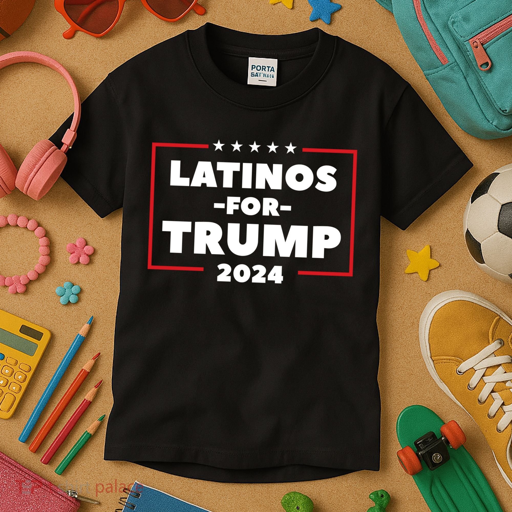 Latinos For Trump 2024 Kids T-Shirt