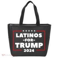 Latinos For Trump 2024 Tote Bag thumb 0