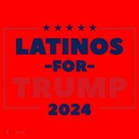 Latinos For Trump 2024 Santa Hat thumb 1