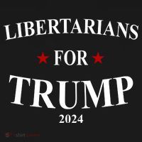 Libertarians For Trump 2024 Ornament thumb 1
