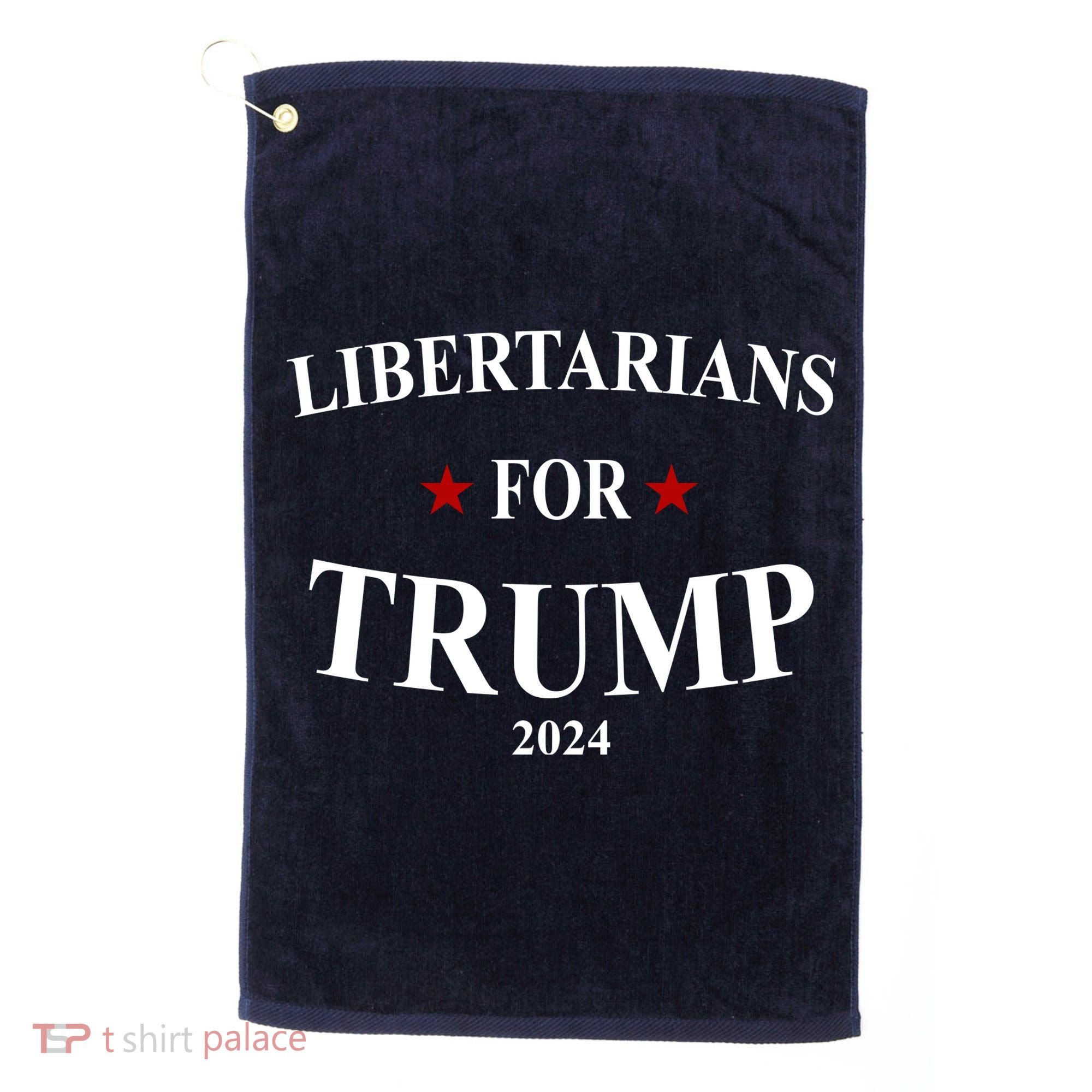 Libertarians For Trump 2024 Golf Towel