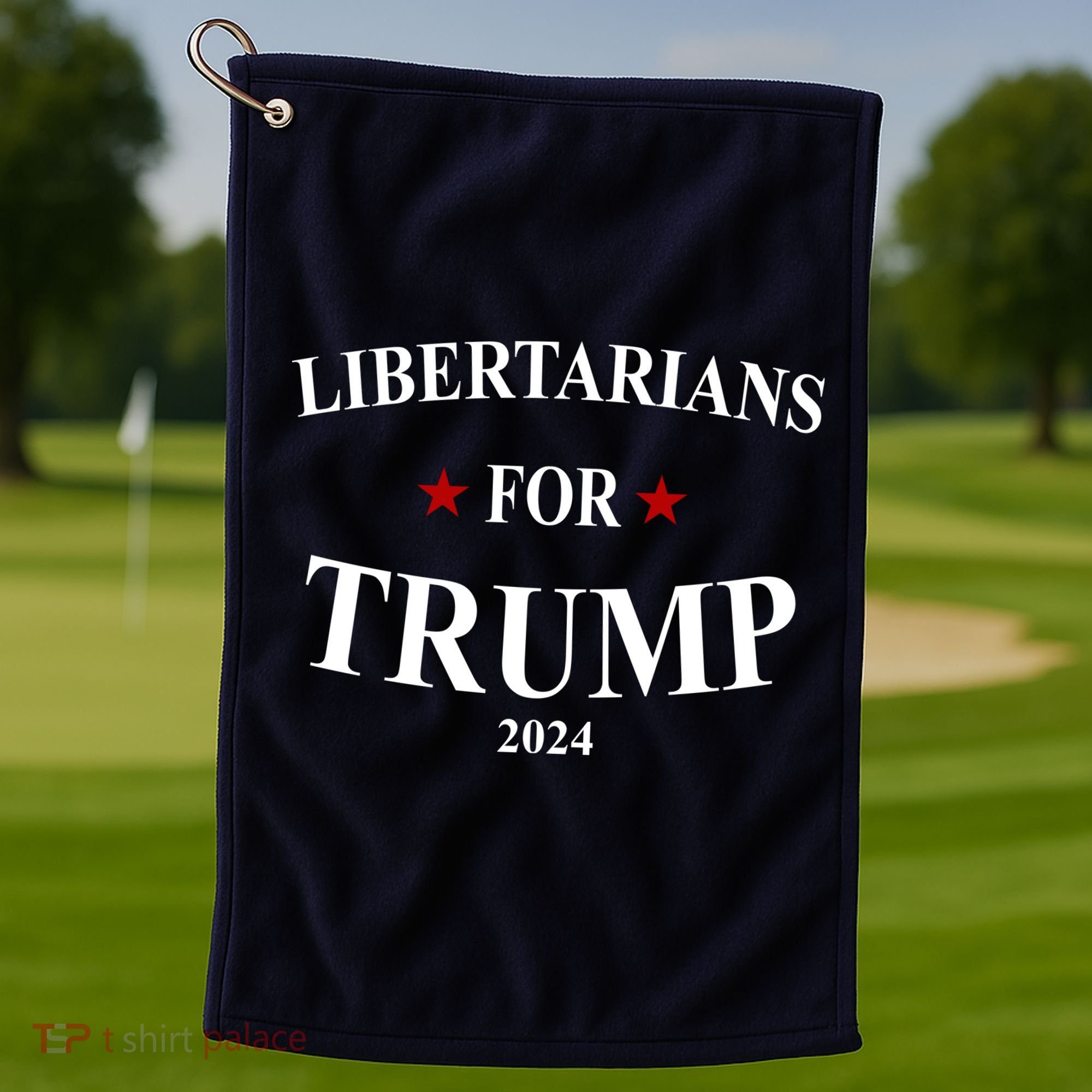 Libertarians For Trump 2024 Golf Towel