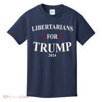 Libertarians For Trump 2024 Kids T-Shirt thumb 0