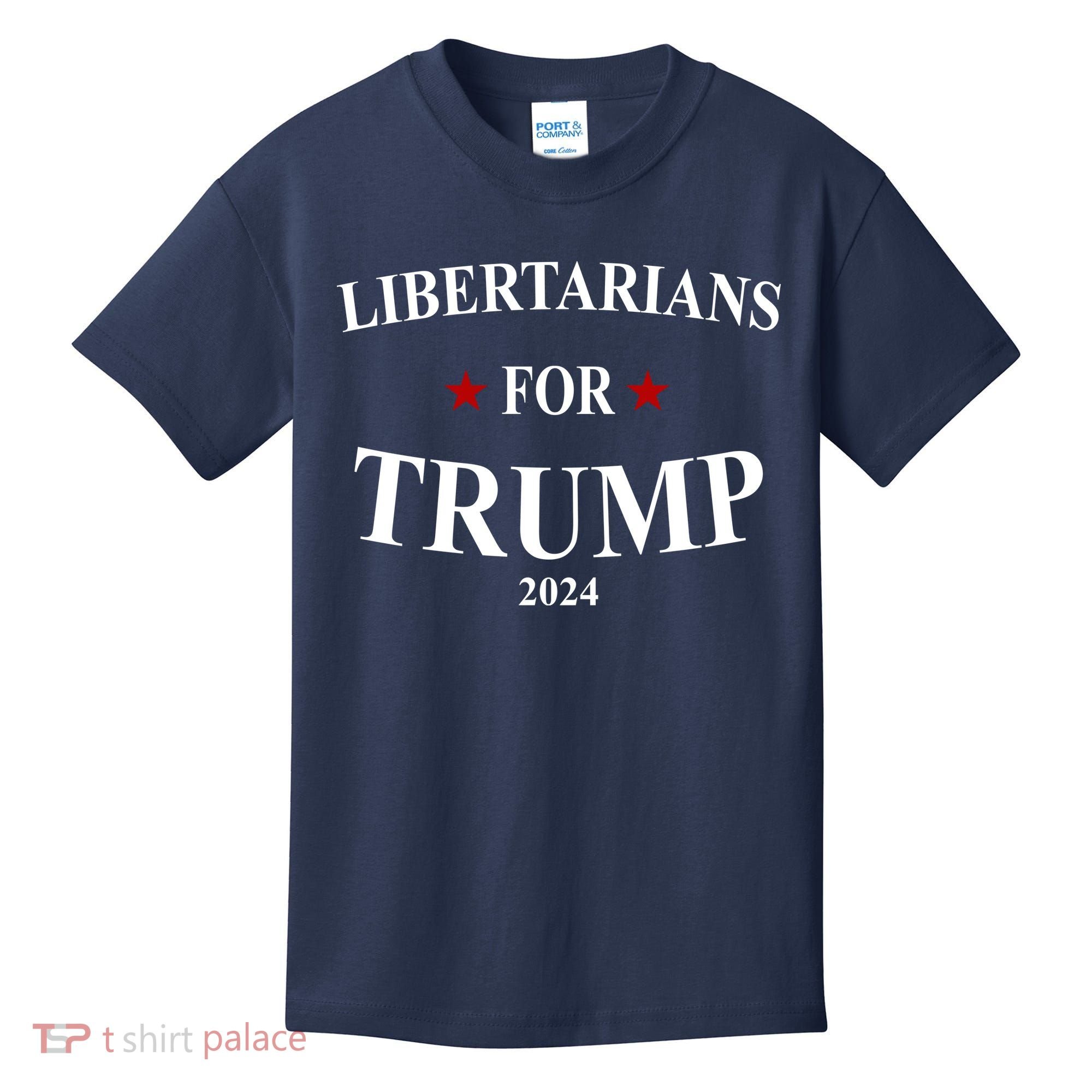Libertarians For Trump 2024 Kids T-Shirt