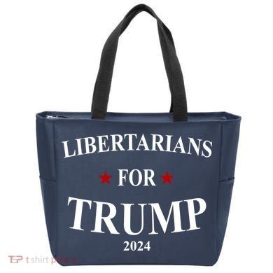 Libertarians For Trump 2024 Tote Bag