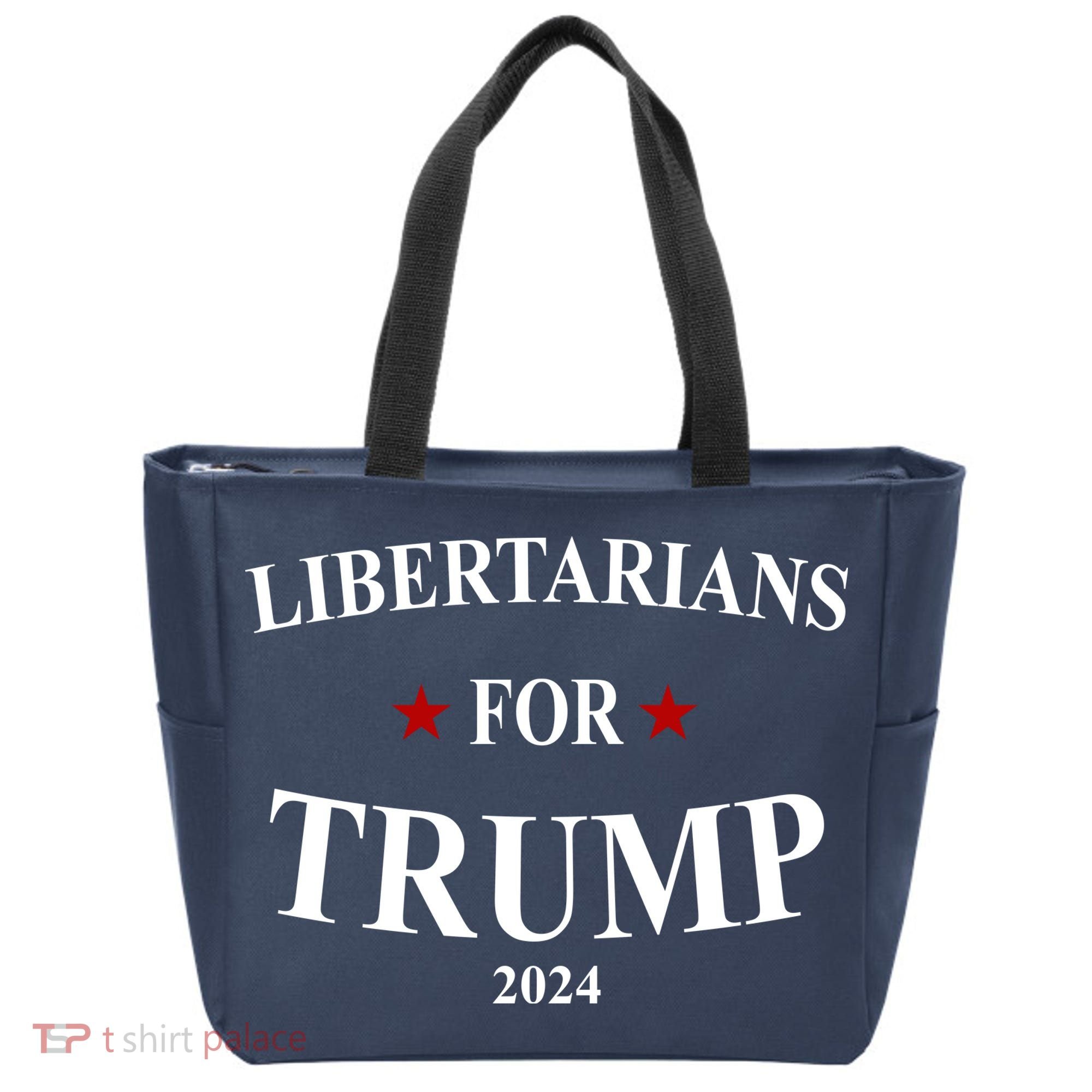 Libertarians For Trump 2024 Tote Bag