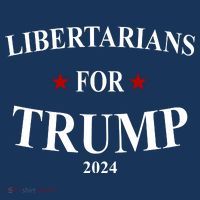 Libertarians For Trump 2024 Tote Bag thumb 4