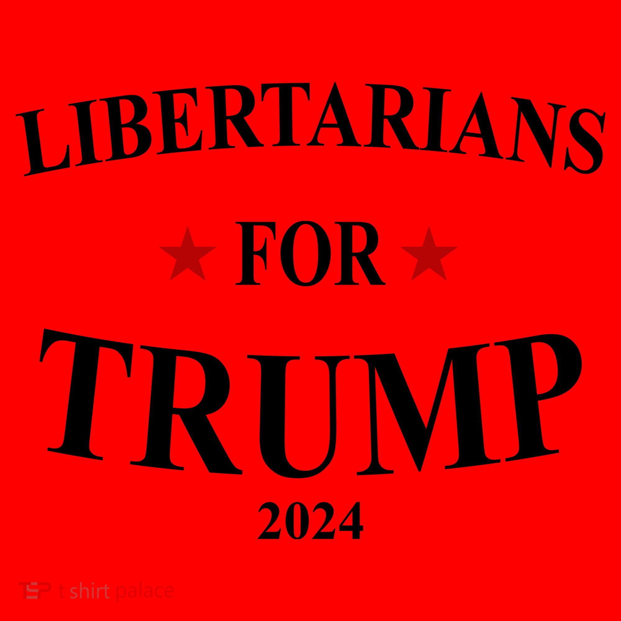 Libertarians For Trump 2024 Santa Hat