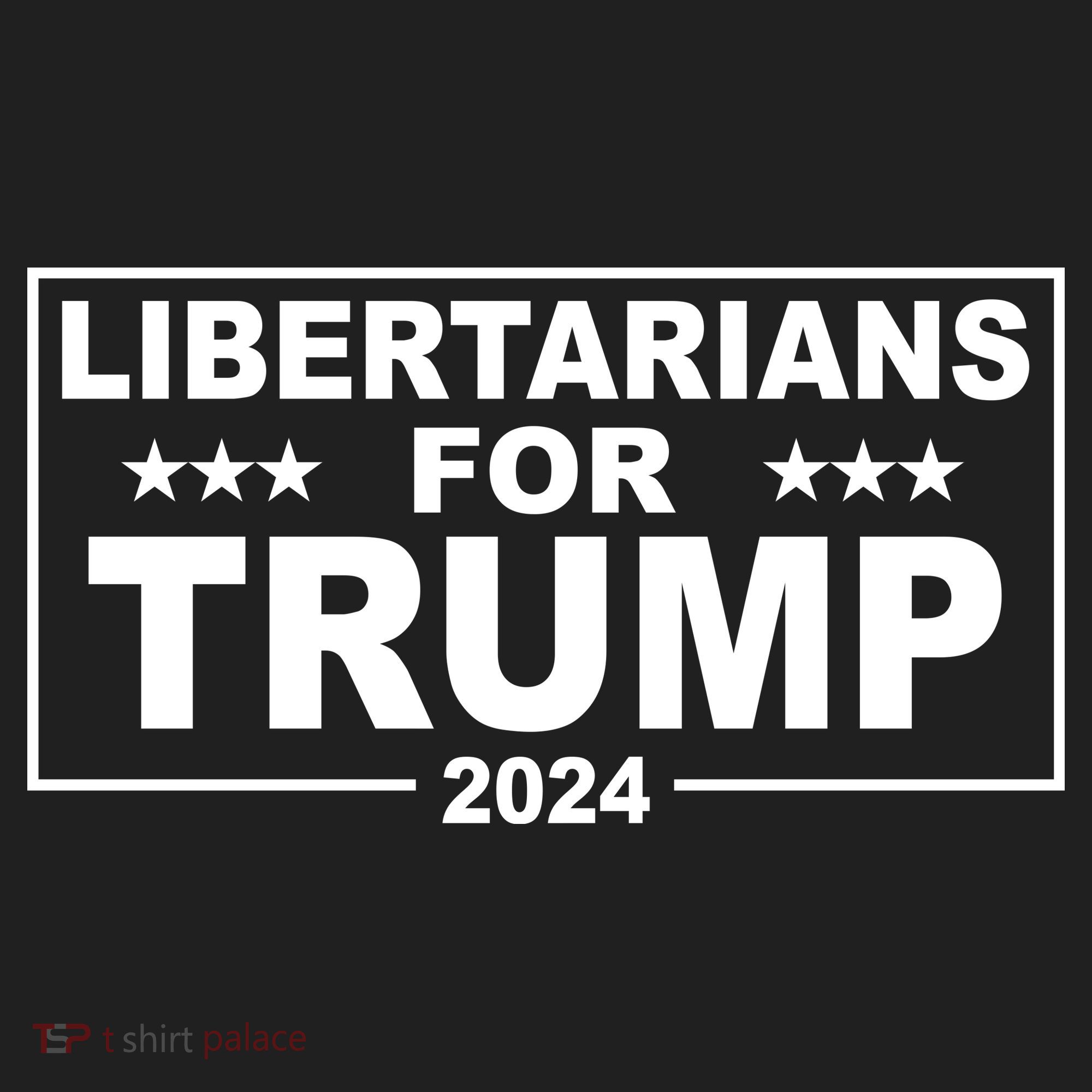 Libertarians For Trump 2024 Political Beanie