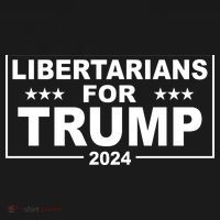 Libertarians For Trump 2024 Political Women's Hoodie thumb 2