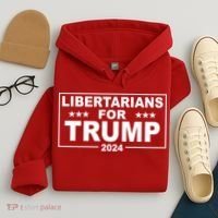 Libertarians For Trump 2024 Political Hoodie thumb 4